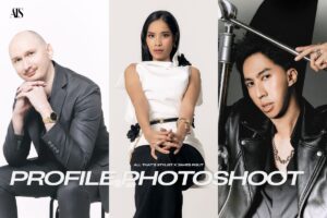All That's Stylist x Pisut profile photo shooting 6