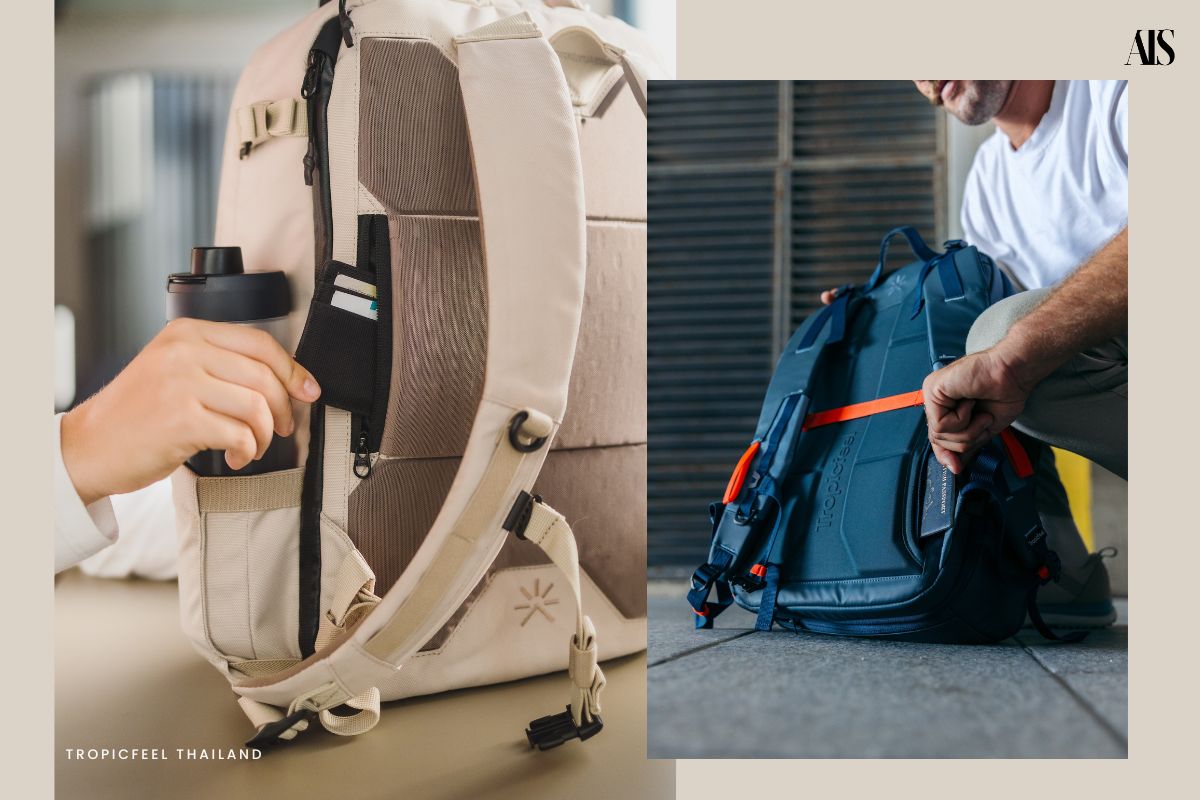 Tropicfeel Backpack Nomad & Gadget Lover กระเป๋า Digital Nomad กระเป๋าใส่ Gadget กระเป๋าทำงานและเที่ยว กระเป๋า Work-Life-Travel Tropicfeel Backpack รีวิว