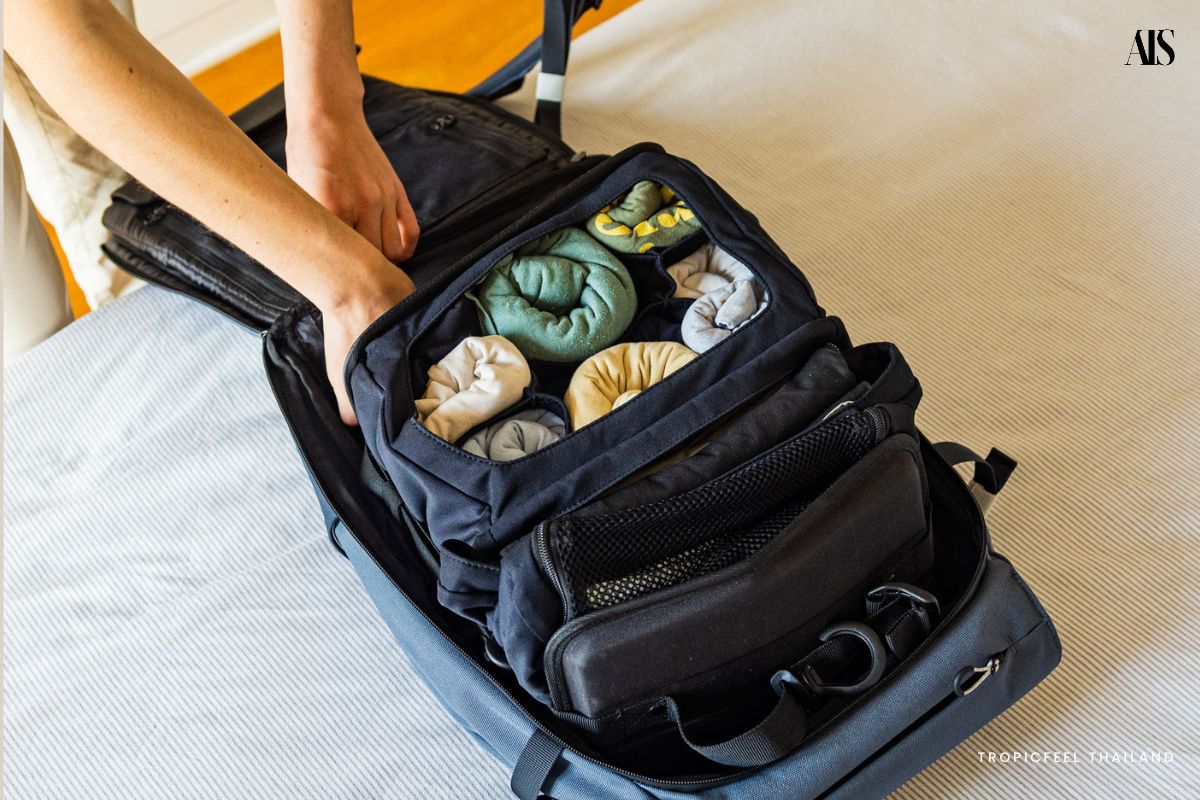 Tropicfeel Backpack Nomad & Gadget Lover กระเป๋า Digital Nomad กระเป๋าใส่ Gadget กระเป๋าทำงานและเที่ยว กระเป๋า Work-Life-Travel Tropicfeel Backpack รีวิว